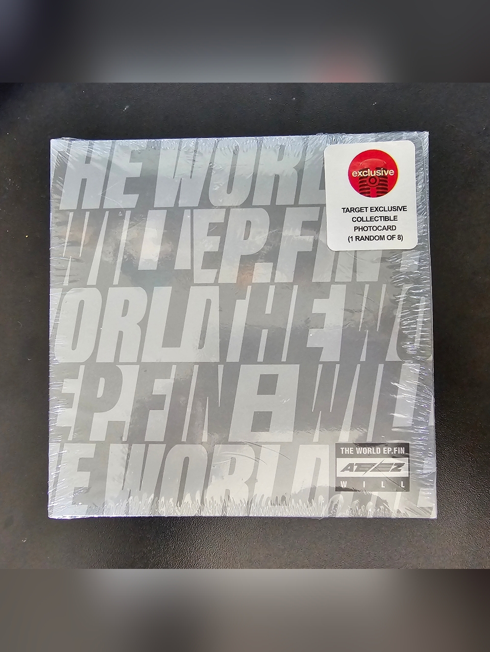 The World EP.FIN Silver Album by ATEEZ - Target Exclusive